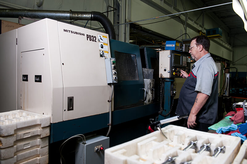 CNC OD Grinding Machine at Work